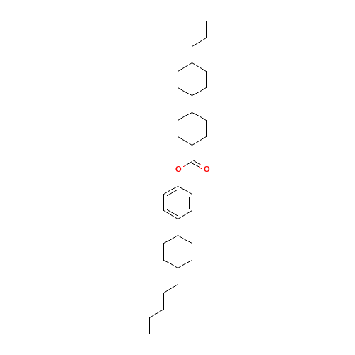 [4-(4-pentylcyclohexyl)phenyl] 4-(4-propylcyclohexyl)cyclohexane-1-carboxylate (CAS: 131790-57-3) - Related Chemical Product
