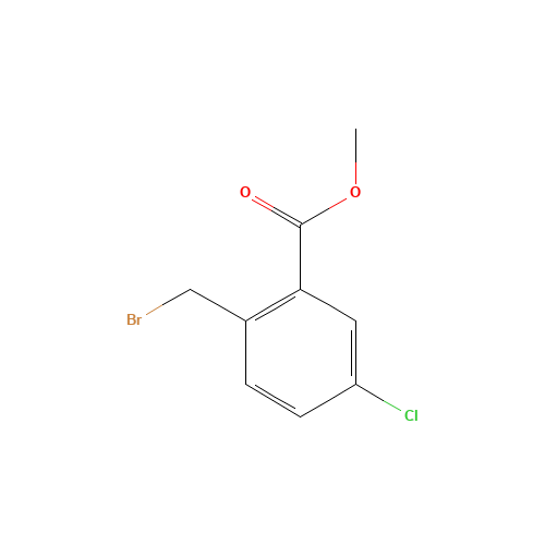 methyl 2-(bromomethyl)-5-chlorobenzoate (CAS: 668262-52-0) - Related Chemical Product
