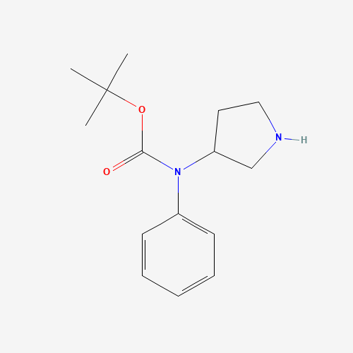 tert-butyl N-phenyl-N-pyrrolidin-3-ylcarbamate (CAS: 1443741-55-6) - Related Chemical Product