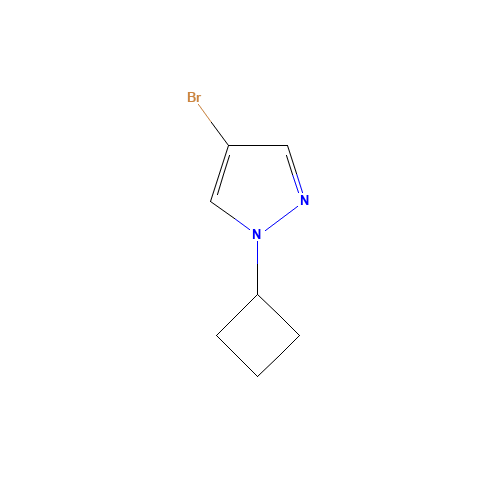 4-bromo-1-cyclobutylpyrazole (CAS: 1002309-50-3) - Related Chemical Product