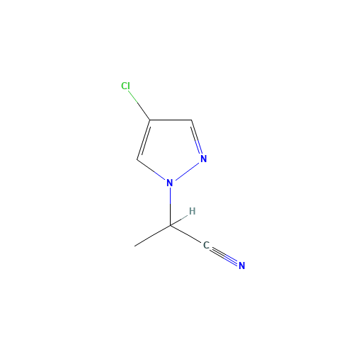 2-(4-chloropyrazol-1-yl)propanenitrile (CAS: 1248636-16-9) - Related Chemical Product