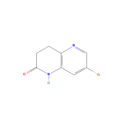 7-bromo-3,4-dihydro-1H-1,5-naphthyridin-2-one (CAS: 1256834-74-8) - Related Chemical Product