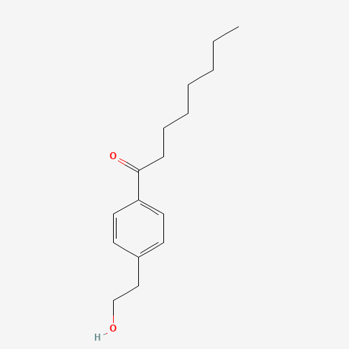 1-[4-(2-hydroxyethyl)phenyl]octan-1-one (CAS: 219307-07-0) - Related Chemical Product