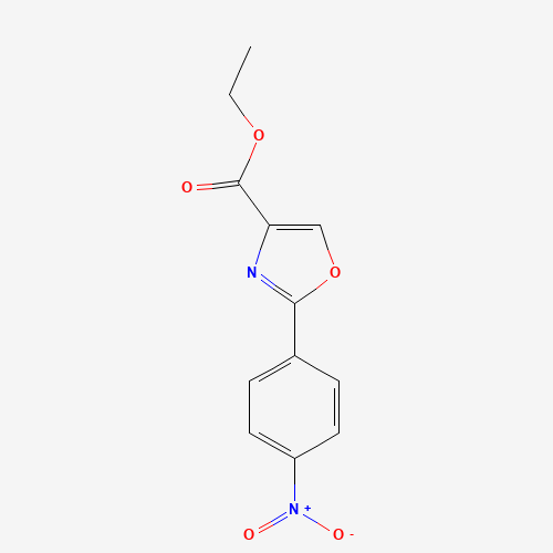 ethyl 2-(4-nitrophenyl)-1,3-oxazole-4-carboxylate (CAS: 78979-63-2) - Related Chemical Product
