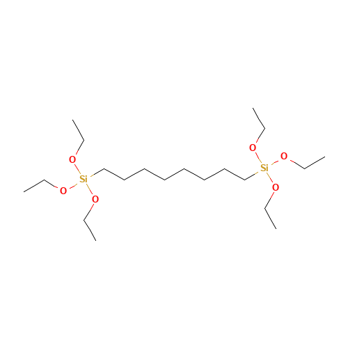 triethoxy(8-triethoxysilyloctyl)silane (CAS: 52217-60-4) - Related Chemical Product