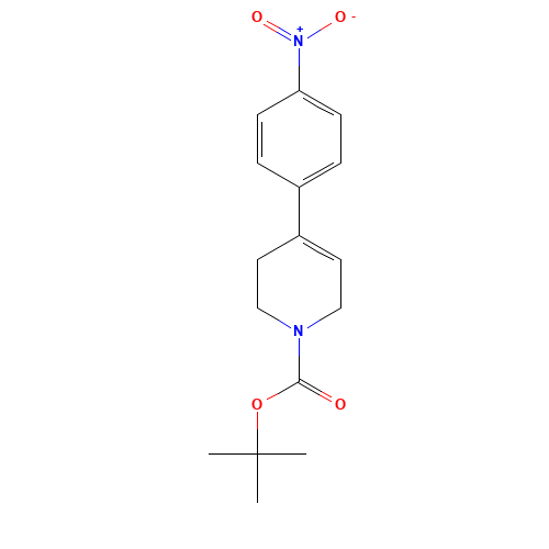 tert-butyl 4-(4-nitrophenyl)-3,6-dihydro-2H-pyridine-1-carboxylate (CAS: 387827-33-0) - Related Chemical Product