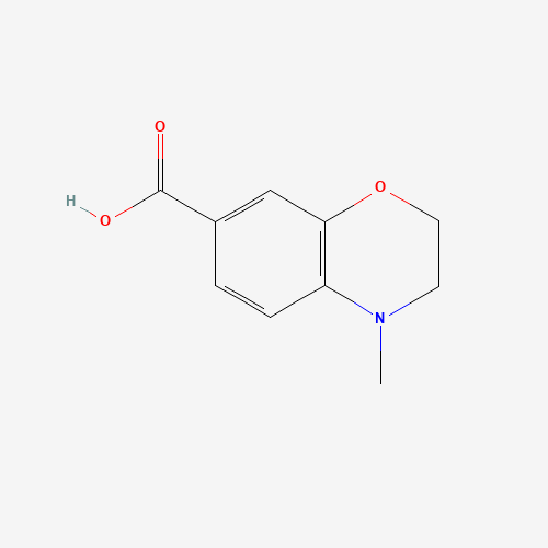 4-methyl-2,3-dihydro-1,4-benzoxazine-7-carboxylic acid (CAS: 532391-89-2) - Related Chemical Product