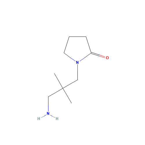 1-(3-amino-2,2-dimethylpropyl)pyrrolidin-2-one (CAS: 1443210-15-8) - Related Chemical Product