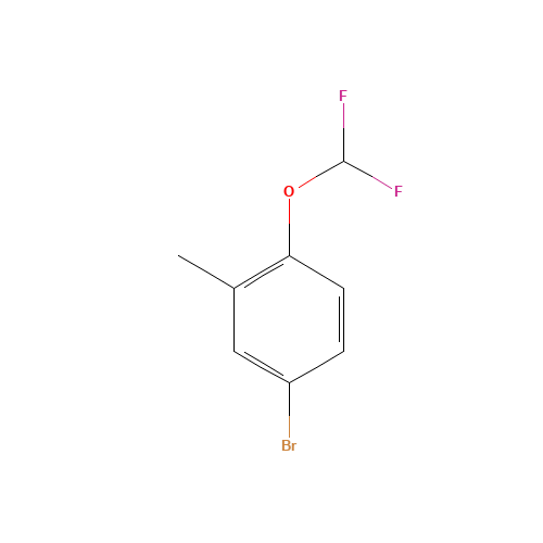 4-bromo-1-(difluoromethoxy)-2-methylbenzene (CAS: 888327-32-0) - Related Chemical Product