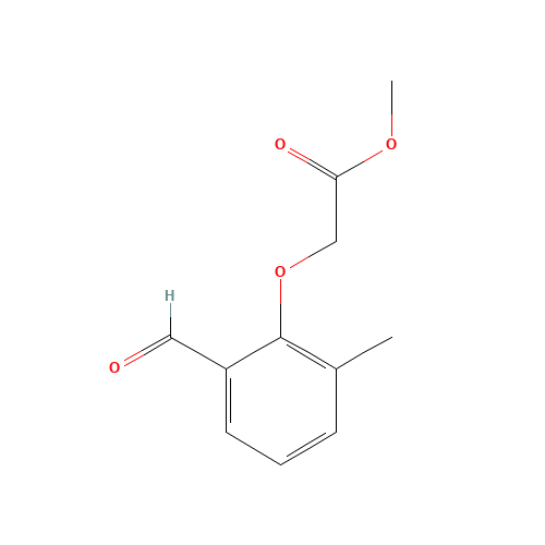 methyl 2-(2-formyl-6-methylphenoxy)acetate (CAS: 24582-03-4) - Related Chemical Product