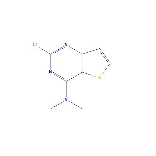 2-chloro-N,N-dimethylthieno[3,2-d]pyrimidin-4-amine (CAS: 16234-35-8) - Related Chemical Product