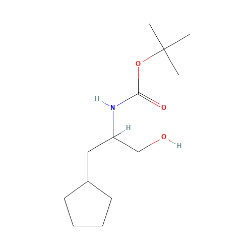 tert-butyl N-(1-cyclopentyl-3-hydroxypropan-2-yl)carbamate (CAS: 1454913-95-1) - Related Chemical Product