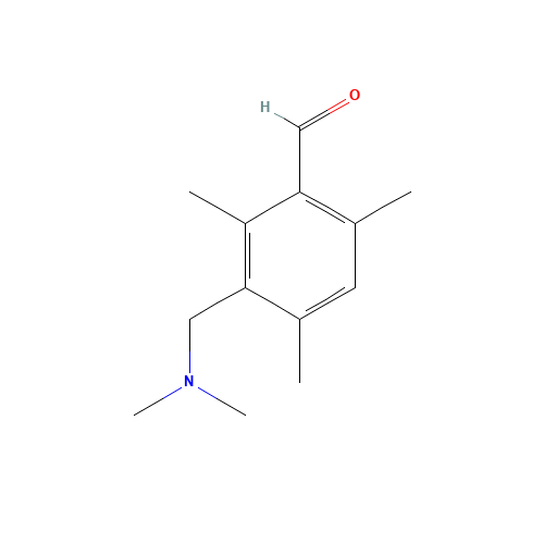 3-[(dimethylamino)methyl]-2,4,6-trimethylbenzaldehyde (CAS: 179554-14-4) - Related Chemical Product
