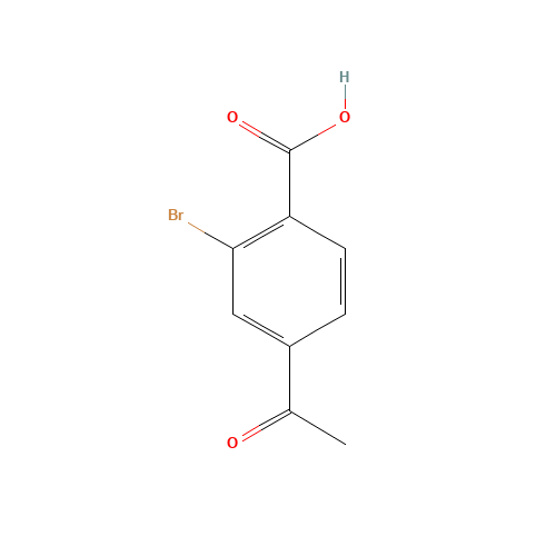 4-acetyl-2-bromobenzoic acid (CAS: 93273-64-4) - Related Chemical Product
