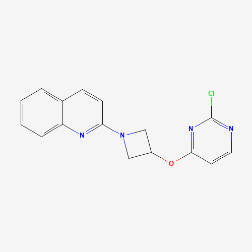 2-[3-(2-chloropyrimidin-4-yl)oxyazetidin-1-yl]quinoline (CAS: 1350607-58-7) - Related Chemical Product