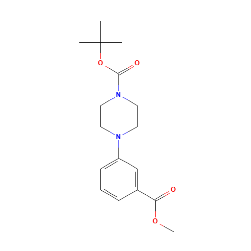 tert-butyl 4-(3-methoxycarbonylphenyl)piperazine-1-carboxylate (CAS: 179003-10-2) - Related Chemical Product
