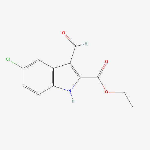 ethyl 5-chloro-3-formyl-1H-indole-2-carboxylate (CAS: 43142-76-3) - Related Chemical Product