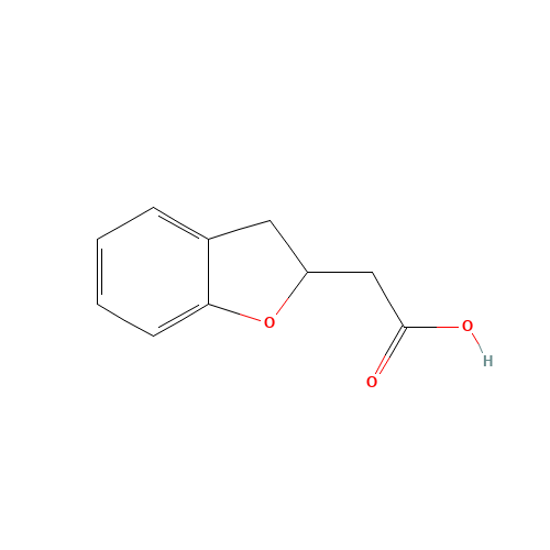 2-(2,3-dihydro-1-benzofuran-2-yl)acetic acid (CAS: 62590-78-7) - Related Chemical Product