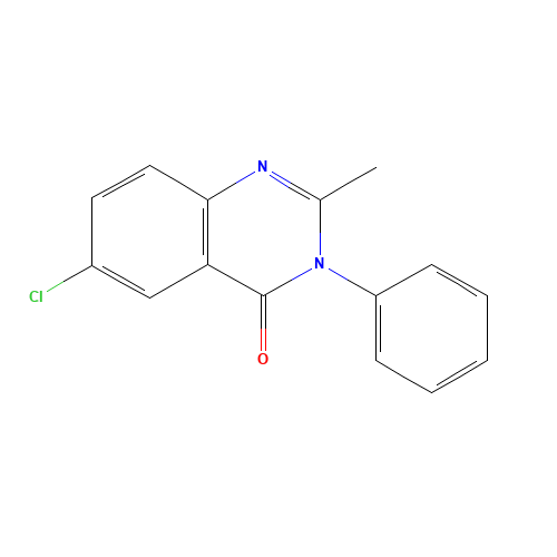 6-chloro-2-methyl-3-phenylquinazolin-4-one (CAS: 4248-11-7) - Related Chemical Product