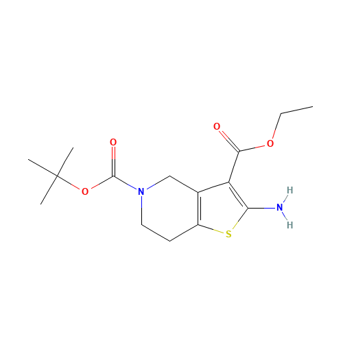 5-O-tert-butyl 3-O-ethyl 2-amino-6,7-dihydro-4H-thieno[3,2-c]pyridine-3,5-dicarboxylate (CAS: 1101856-88-5) - Related Chemical Product
