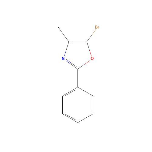 5-bromo-4-methyl-2-phenyl-1,3-oxazole (CAS: 21354-98-3) - Related Chemical Product