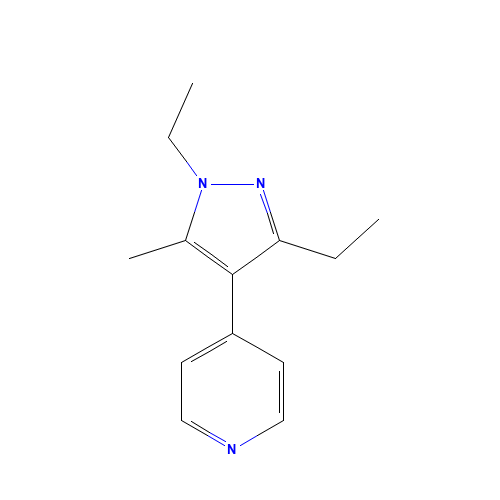 4-(1,3-diethyl-5-methylpyrazol-4-yl)pyridine (CAS: 419571-61-2) - Related Chemical Product