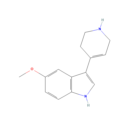 5-methoxy-3-(1,2,3,6-tetrahydropyridin-4-yl)-1H-indole (CAS: 66611-26-5) - Related Chemical Product