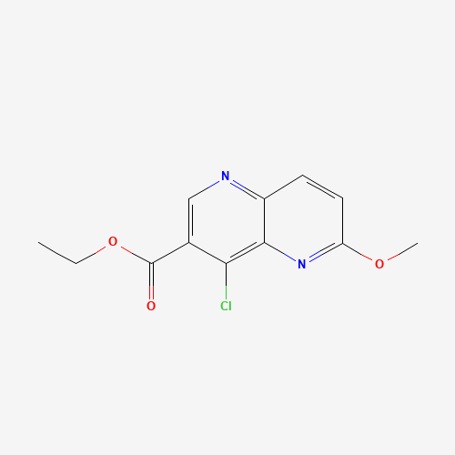 ethyl 4-chloro-6-methoxy-1,5-naphthyridine-3-carboxylate (CAS: 162220-96-4) - Related Chemical Product