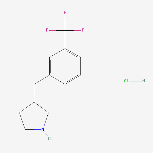 3-[[3-(trifluoromethyl)phenyl]methyl]pyrrolidine;hydrochloride (CAS: 1203682-16-9) - Related Chemical Product