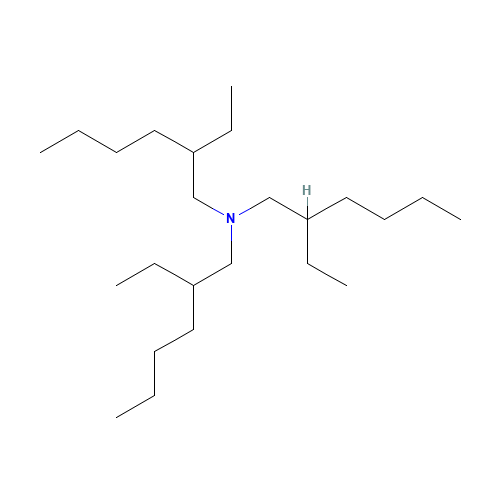 2-ethyl-N,N-bis(2-ethylhexyl)hexan-1-amine (CAS: 1860-26-0) - Related Chemical Product