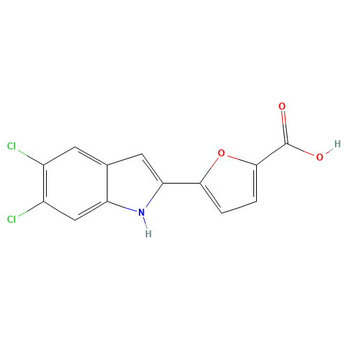 5-(5,6-dichloro-1H-indol-2-yl)furan-2-carboxylic acid (CAS: 835594-98-4) - Related Chemical Product