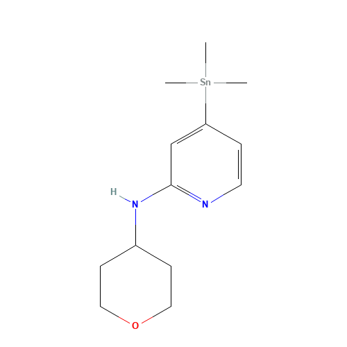 N-(oxan-4-yl)-4-trimethylstannylpyridin-2-amine (CAS: 1201675-00-4) - Related Chemical Product