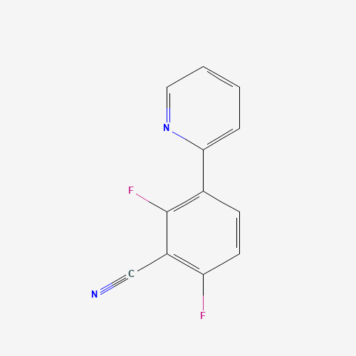 2,6-difluoro-3-pyridin-2-ylbenzonitrile (CAS: 883106-18-1) - Related Chemical Product