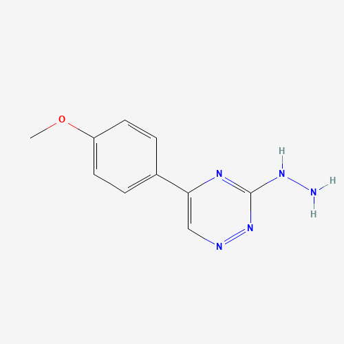 [5-(4-methoxyphenyl)-1,2,4-triazin-3-yl]hydrazine (CAS: 59318-41-1) - Related Chemical Product