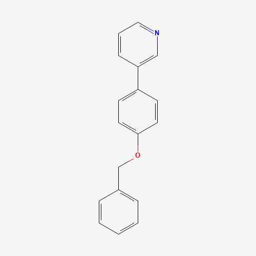 3-(4-phenylmethoxyphenyl)pyridine (CAS: 929917-95-3) - Related Chemical Product