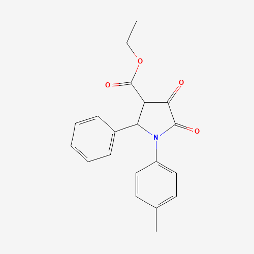 ethyl 1-(4-methylphenyl)-4,5-dioxo-2-phenylpyrrolidine-3-carboxylate (CAS: 1089855-57-1) - Related Chemical Product