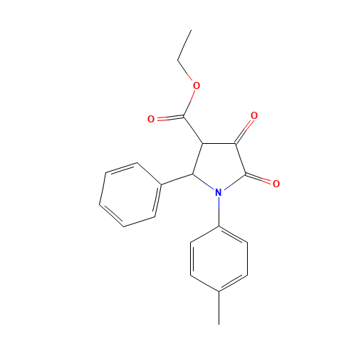 ethyl 1-(4-methylphenyl)-4,5-dioxo-2-phenylpyrrolidine-3-carboxylate (CAS: 1089855-57-1) - Related Chemical Product