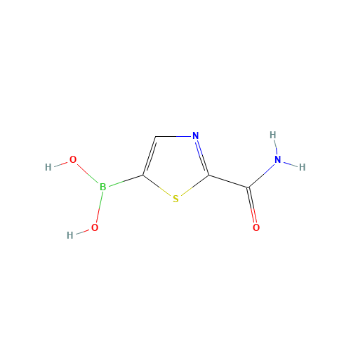 (2-carbamoyl-1,3-thiazol-5-yl)boronic acid (CAS: 1190875-33-2) - Related Chemical Product