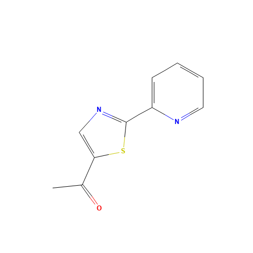 1-(2-pyridin-2-yl-1,3-thiazol-5-yl)ethanone (CAS: 383147-02-2) - Related Chemical Product