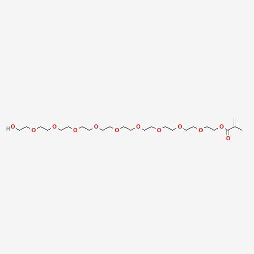 2-[2-[2-[2-[2-[2-[2-[2-[2-(2-hydroxyethoxy)ethoxy]ethoxy]ethoxy]ethoxy]ethoxy]ethoxy]ethoxy]ethoxy]ethyl 2-methylprop-2-enoate (CAS: 25736-86-1) - Related Chemical Product