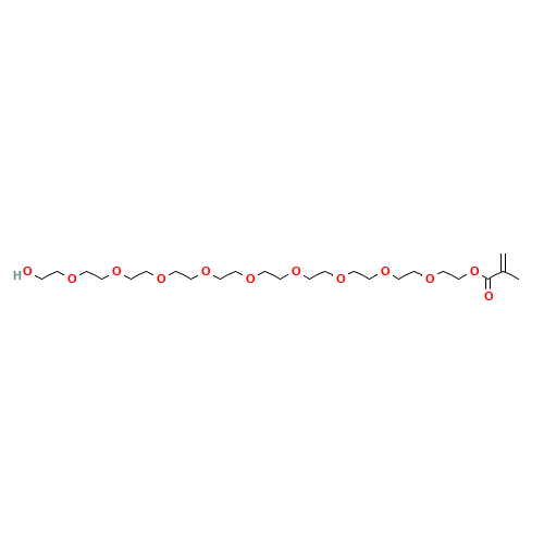 2-[2-[2-[2-[2-[2-[2-[2-[2-(2-hydroxyethoxy)ethoxy]ethoxy]ethoxy]ethoxy]ethoxy]ethoxy]ethoxy]ethoxy]ethyl 2-methylprop-2-enoate (CAS: 25736-86-1) - Related Chemical Product