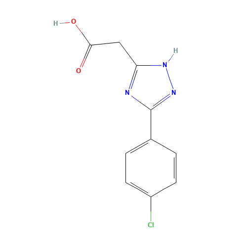 2-[3-(4-chlorophenyl)-1H-1,2,4-triazol-5-yl]acetic acid (CAS: 1203243-07-5) - Related Chemical Product