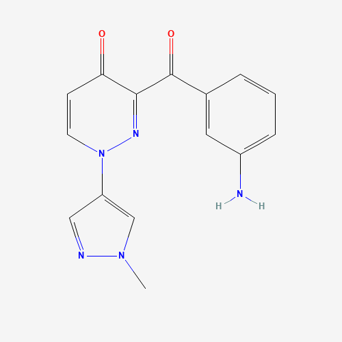 3-(3-aminobenzoyl)-1-(1-methylpyrazol-4-yl)pyridazin-4-one (CAS: 1314394-14-3) - Related Chemical Product