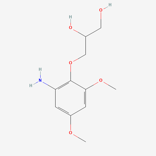 3-(2-amino-4,6-dimethoxyphenoxy)propane-1,2-diol (CAS: 1307231-92-0) - Related Chemical Product