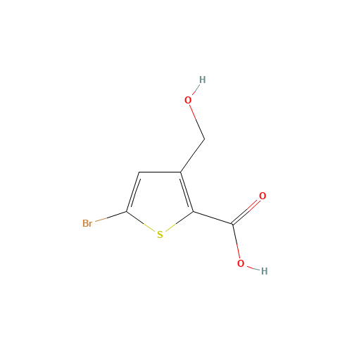 5-bromo-3-(hydroxymethyl)thiophene-2-carboxylic acid (CAS: 1374574-27-2) - Related Chemical Product