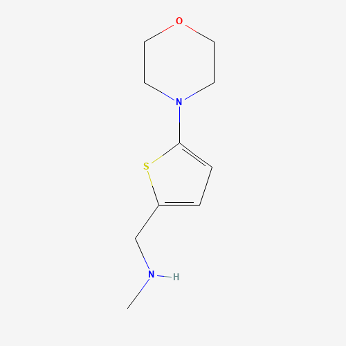 N-methyl-1-(5-morpholin-4-ylthiophen-2-yl)methanamine (CAS: 879896-62-5) - Related Chemical Product