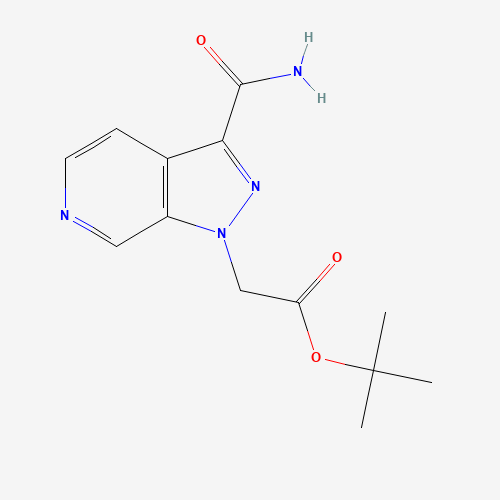 tert-butyl 2-(3-carbamoylpyrazolo[3,4-c]pyridin-1-yl)acetate (CAS: 1386457-68-6) - Related Chemical Product