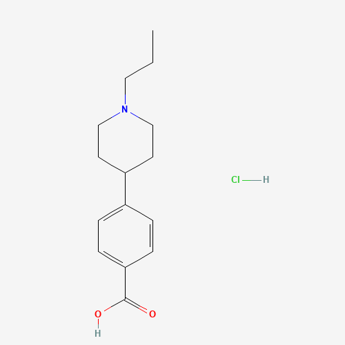 4-(1-propylpiperidin-4-yl)benzoic acid;hydrochloride (CAS: 354813-33-5) - Related Chemical Product