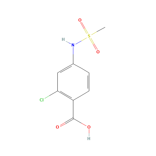 2-chloro-4-(methanesulfonamido)benzoic acid (CAS: 158579-73-8) - Related Chemical Product