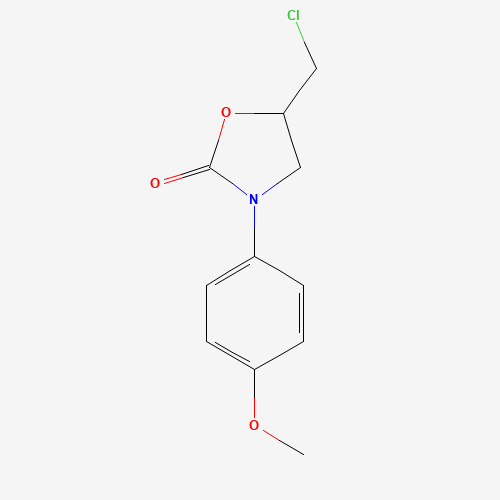 5-(chloromethyl)-3-(4-methoxyphenyl)-1,3-oxazolidin-2-one (CAS: 121082-79-9) - Related Chemical Product